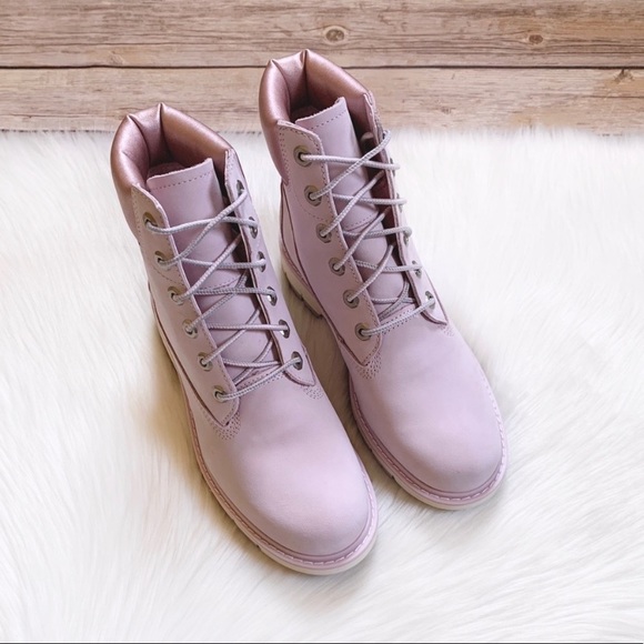 Timberland Lucia Way 6” Pink Waterproof Boots - Picture 3 of 7